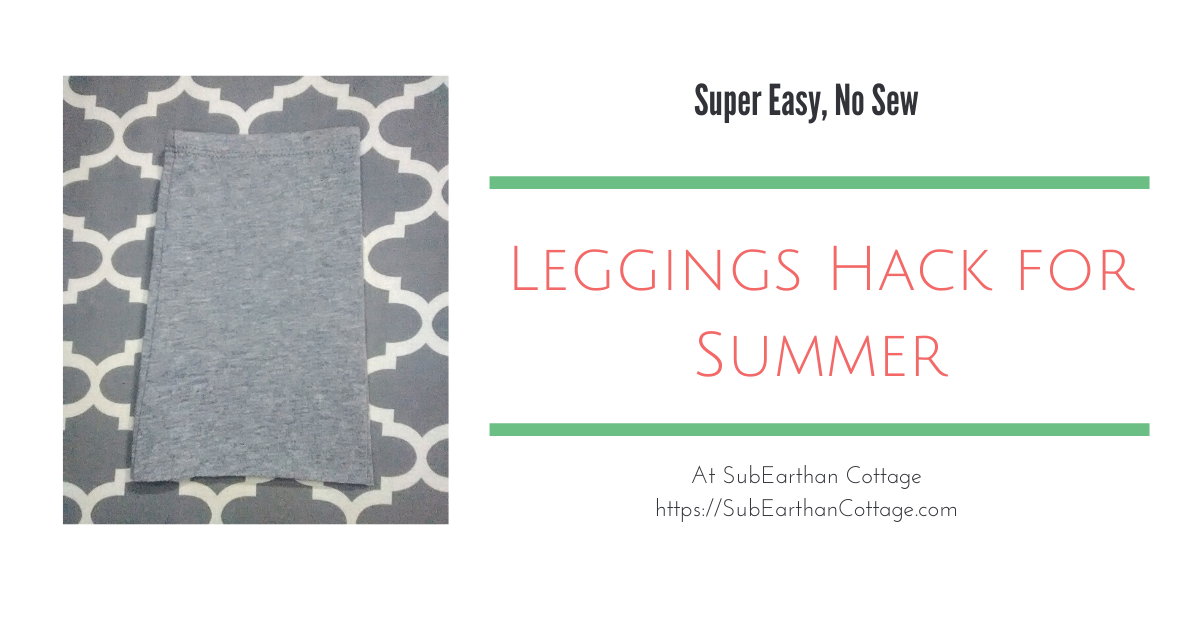 easy hack for when your leggings wear out!! 💕 #clothinghacks #fashion